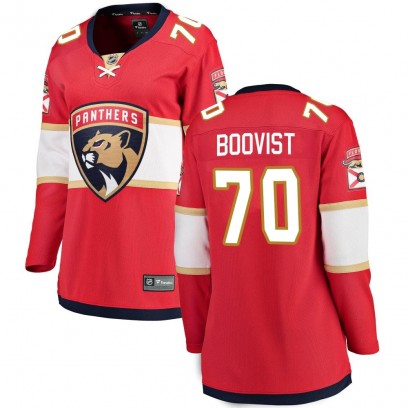 Women's Breakaway Florida Panthers Jesper Boqvist Fanatics Branded Home Jersey - Red